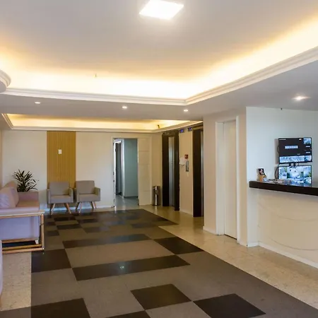 Flat Moderno E Elegante Na Beira Mar De Apartamento *