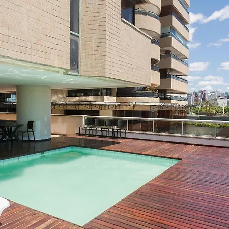 Flat Moderno E Elegante Na Beira Mar De Apartamento *