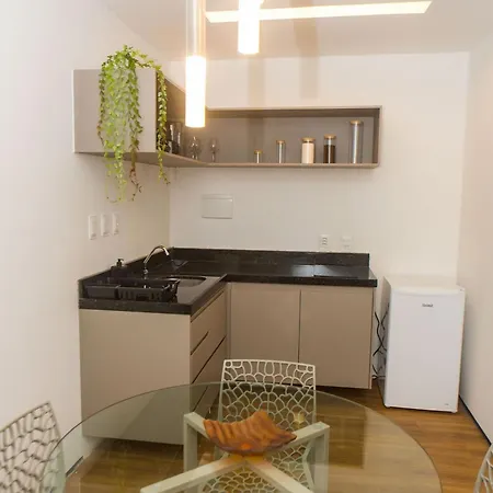Flat Moderno E Elegante Na Beira Mar De Apartamento *