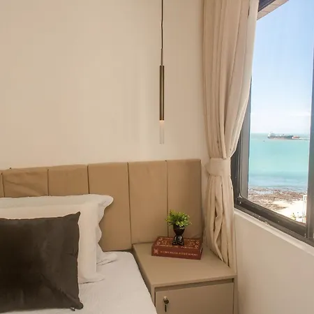 Apartamento Flat Moderno E Elegante Na Beira Mar De