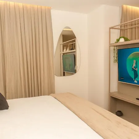 Flat Moderno E Elegante Na Beira Mar De Apartamento