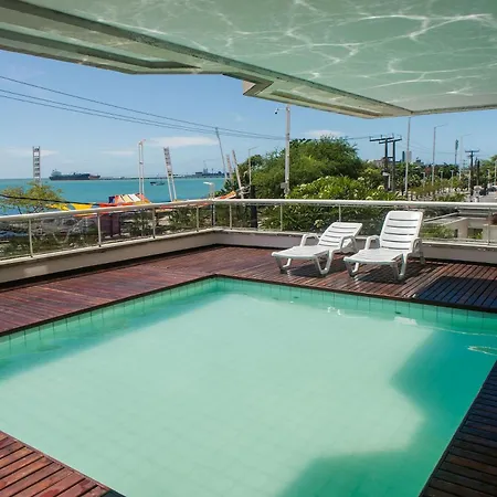 Flat Moderno E Elegante Na Beira Mar De Apartamento *