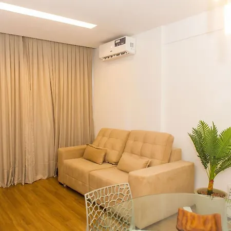 Flat Moderno E Elegante Na Beira Mar De