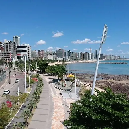 Flat Moderno E Elegante Na Beira Mar De Apartamento *