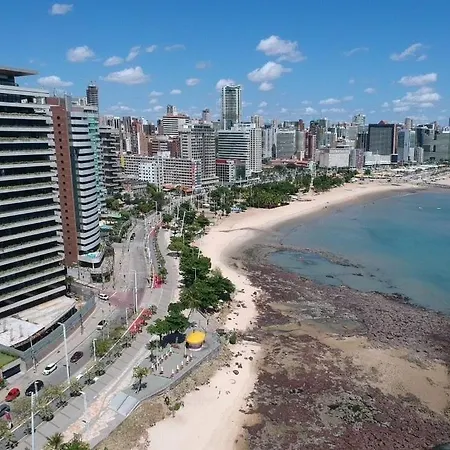 Apartamento Flat Moderno E Elegante Na Beira Mar De *