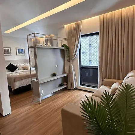 Flat Moderno E Elegante Na Beira Mar De Apartamento Fortaleza (Ceara)