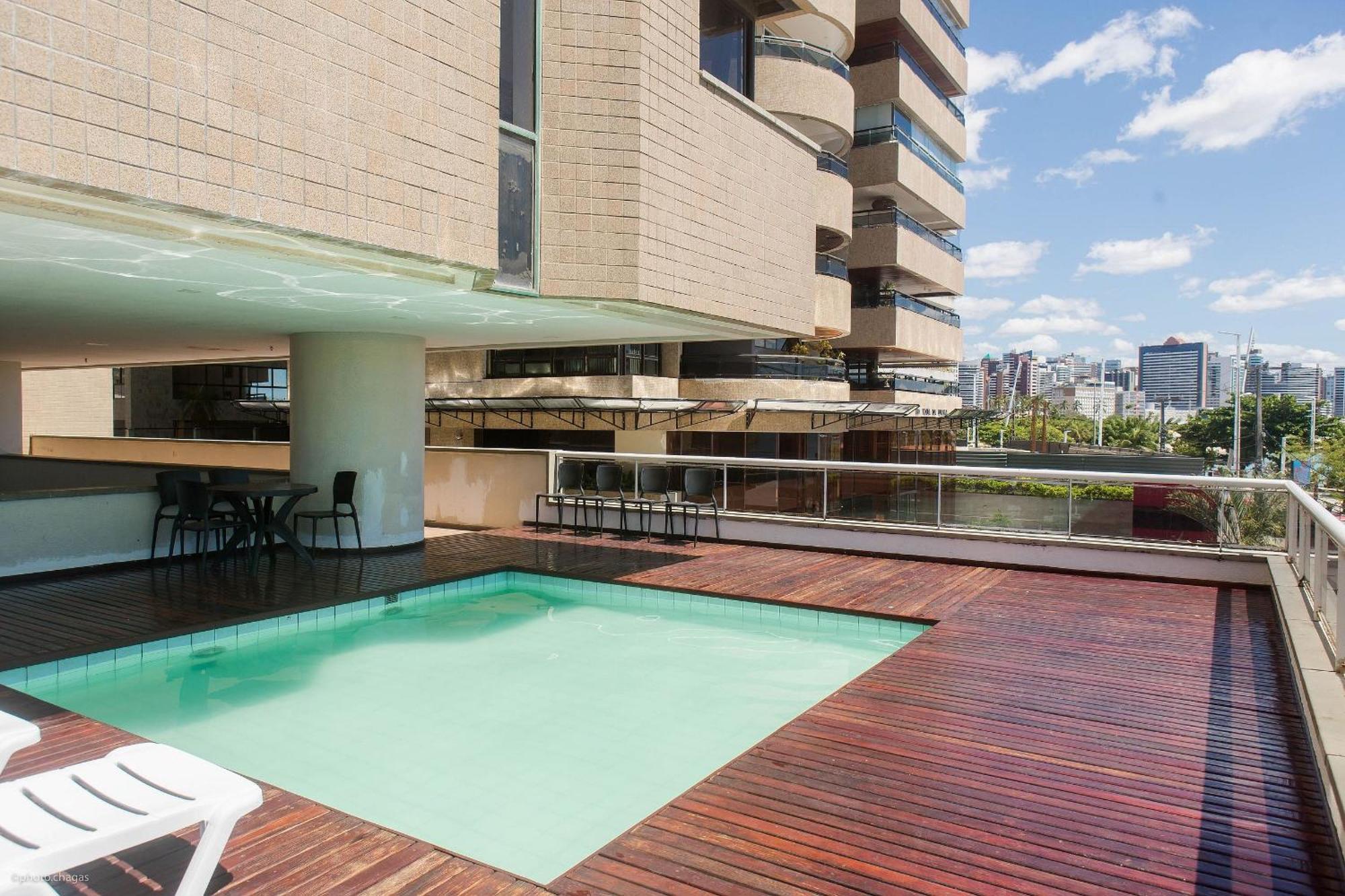 Flat Moderno E Elegante Na Beira Mar De Apartamento *