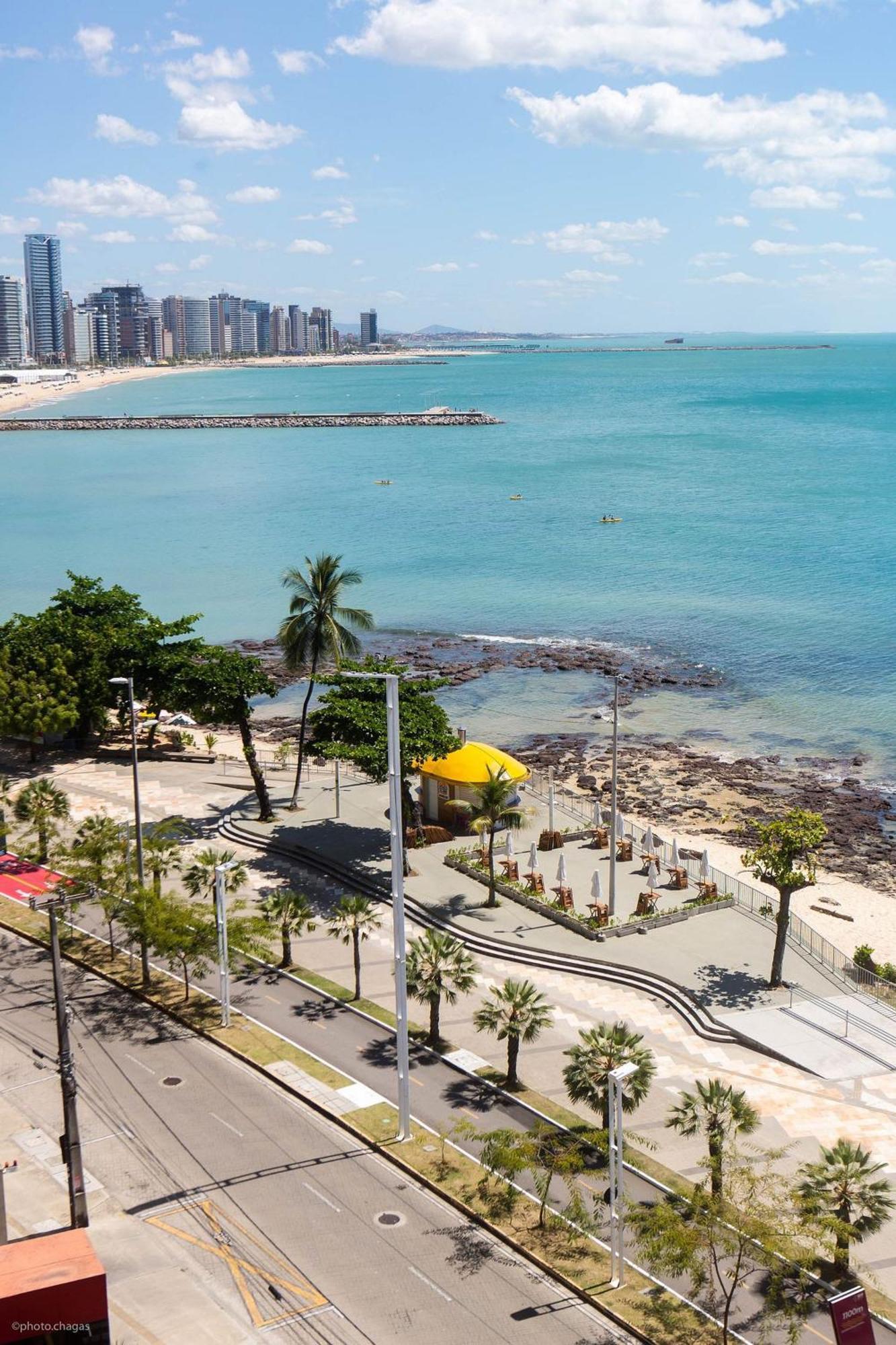 Flat Moderno E Elegante Na Beira Mar De Apartamento *