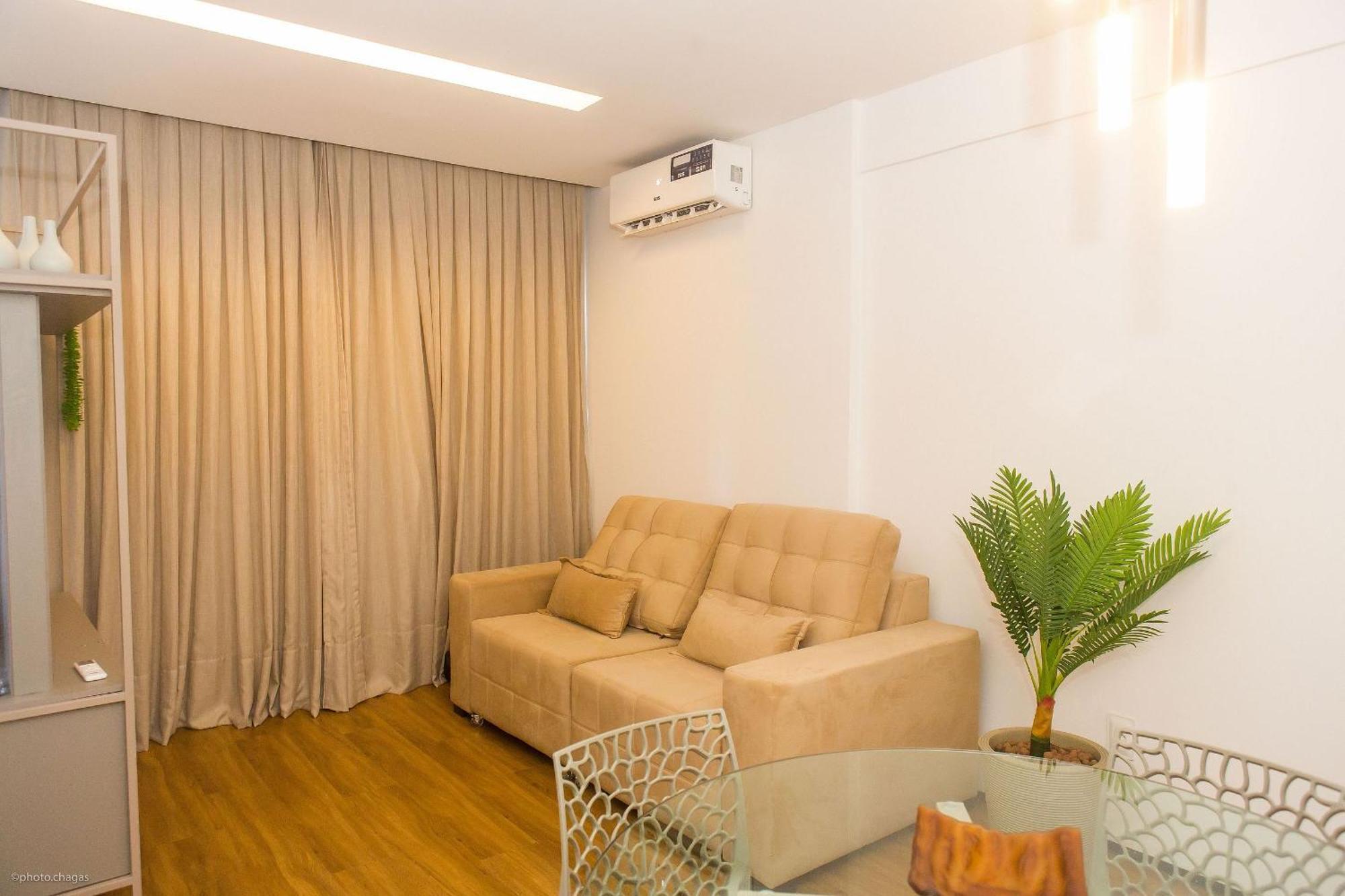 Flat Moderno E Elegante Na Beira Mar De