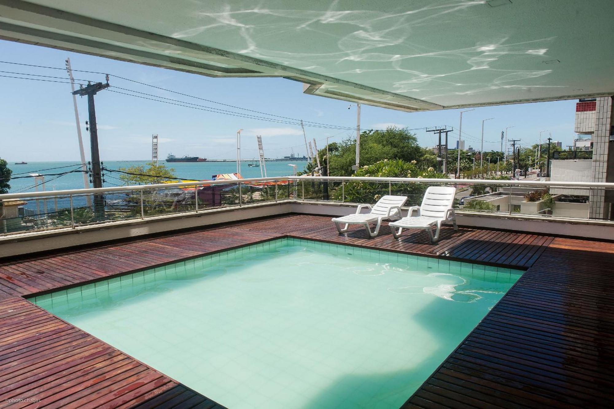 Flat Moderno E Elegante Na Beira Mar De Apartamento Fortaleza (Ceara)