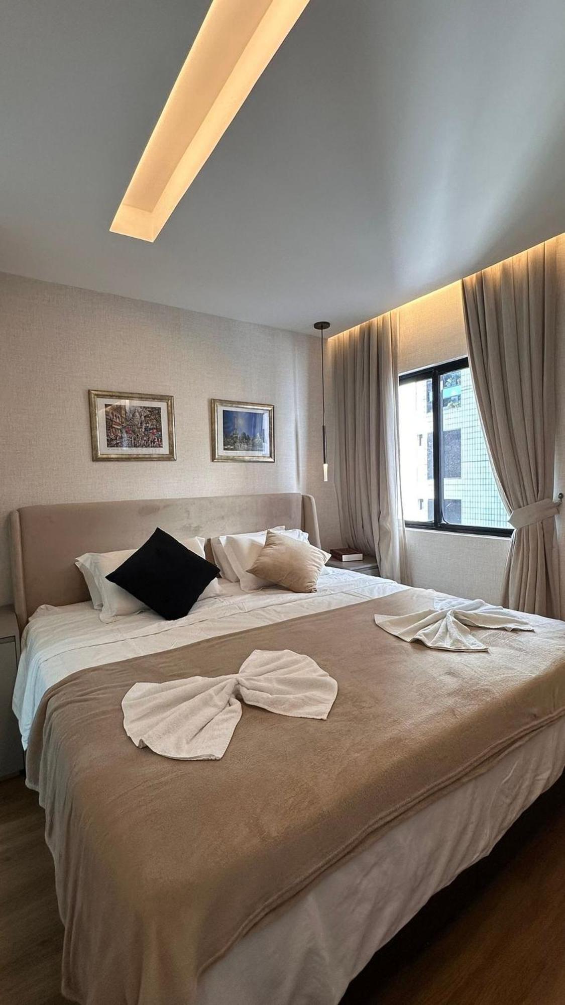 Flat Moderno E Elegante Na Beira Mar De *