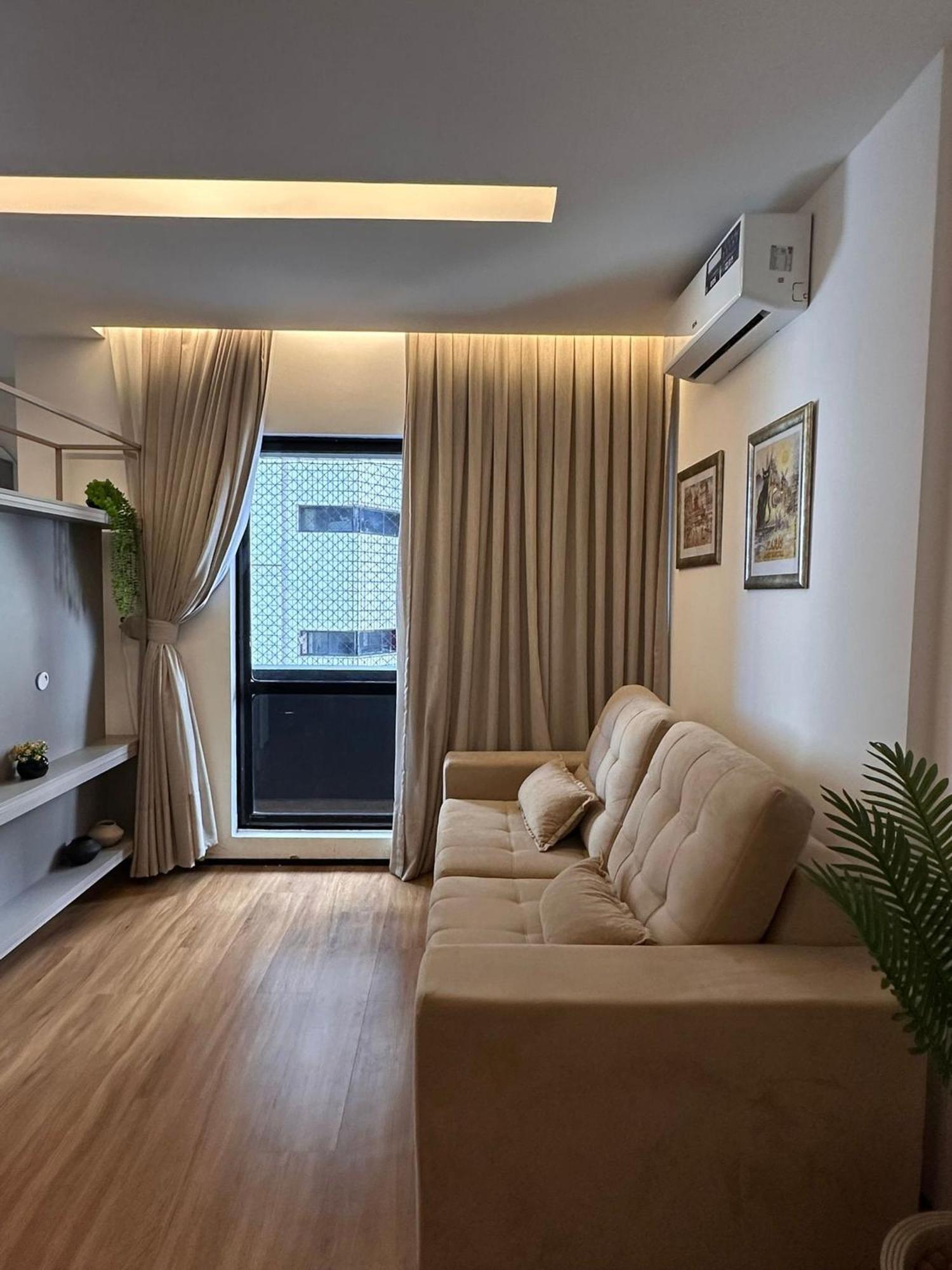 Flat Moderno E Elegante Na Beira Mar De