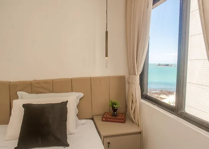Flat Moderno E Elegante Na Beira Mar De Fortaleza