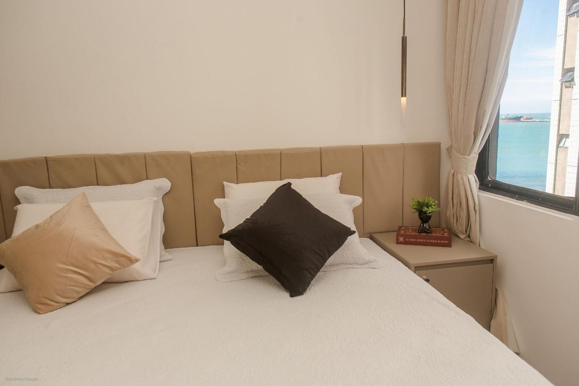 Flat Moderno E Elegante Na Beira Mar De