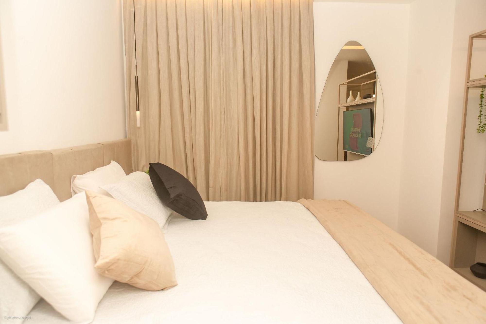 Flat Moderno E Elegante Na Beira Mar De *