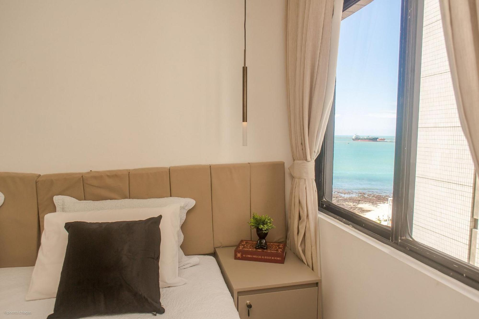 Apartamento Flat Moderno E Elegante Na Beira Mar De
